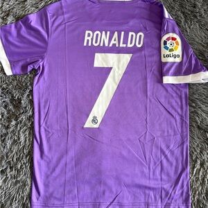 Purple Ronaldo La Liga Jersey